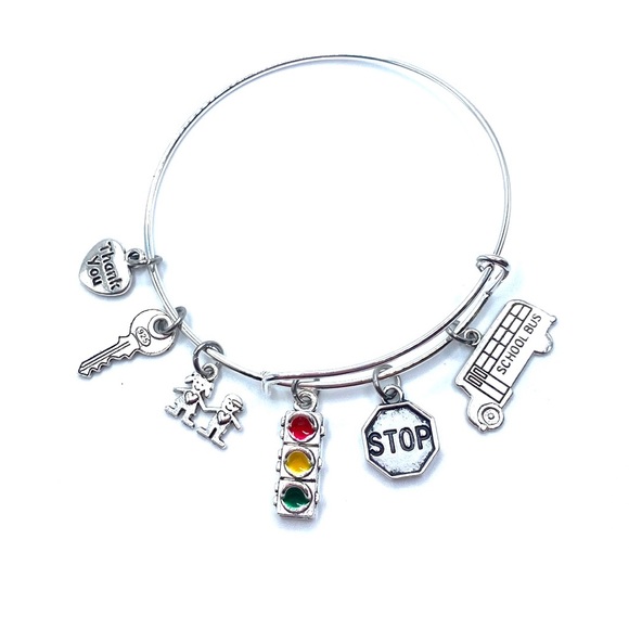 School Bus Driver Bracelet May Be Personalized - Picture 3 of 8